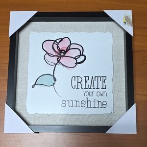 Floral Wall Decor Create Your Own Sunshine